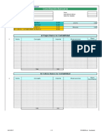 Plantilla de Excel para Conciliacion Bancaria