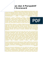 Pengertian Dan 4 Perspektif Balanced Scorecard