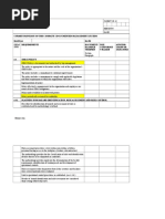 OHSAS 18001 Checklist