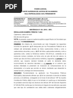 Sentencia de Derecho Laboral