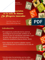 Las Redes Sociales en La Sala de Clases-Un Proyecto Innovador PDF