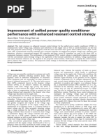 Improvement of Unified Power Quality Conditioner Performance With Enhanced Resonant Control Strategy