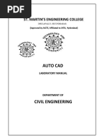 Computer Aided Drafting of Buildings