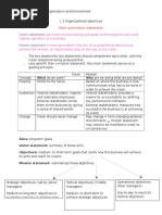 Vision and Mission Statements