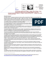 2010-07-19 Complaint filed with US Attorney Office against Judge John Segal, Clerk John Clarke, Attorney David Pasternak, Los Angeles Superior Court - in Re: Public Corruption in Galdjie v Darwish (SC052737) - real estate fraud by the court s