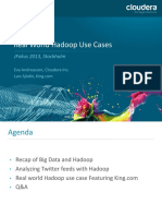 Real World Hadoop Use Cases: Jfokus 2013, Stockholm