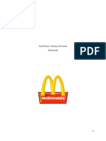 Final Paper Mcdonalds