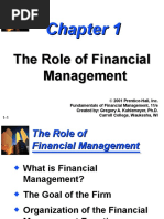 The Role of Financial Management