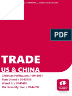 Argumentative Essay - Trade Relationships Between China and The U.S.