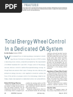 Total Energy Wheel Control in A Dedicated OA System: by John Murphy, Member ASHRAE