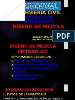 Diseño de Mezcla