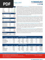 Stock Trading Report by Mansukh Investment & Trading Solutions 19/07/2010