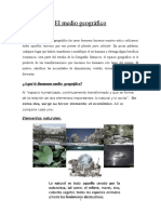 El Medio Geográfico 22222222222222222222222222222