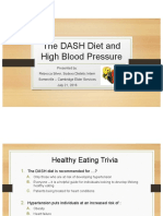 Dash Diet and Hypertensionrs