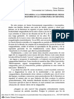 Vanguardias y Posmodernidad Literaria PDF