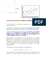 Ajuste de Curvas Mediante Mínimos Cuadrados