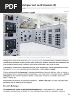 Assemblies of Switchgear and Control Panels 1