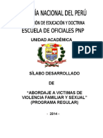 Sillabus Abordaje A Victima de Violencia Familiar y Sexual TEMATICO 2015 I