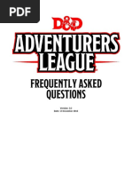 D&D Adventurers League FAQ (10887843) PDF