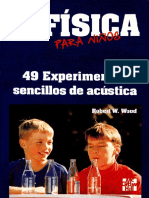 Fisica para Ninos 49 Experimentos Sencillos de Acustica