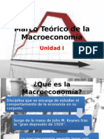 Unidad I. Marco Teórico de La Macroeconomía. ESCA IPN