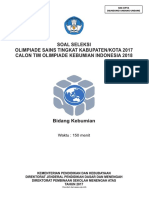 Soal OSK Kebumian 2017 PDF