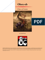 D&D5e - Bestiary - Obox-Ob Demon Lord of Vermin