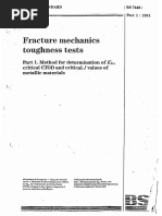 BS 7448 Part 1-1991 Fcracture Mechanics Toughness Tests