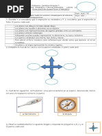 Evaluacion Sumativa Planos y Rosa de Los Vientos 2° Basico