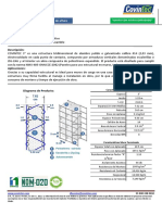 Ficha Técnica Estructura Covintec 3 Pulgadas