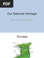 Our National Heritage: Flora and Fauna of T&T