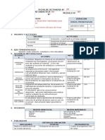 Ficha de Actividad Esmerilado