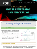 Chapter 3 - Signal Conversion and Processing