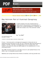 Gay Activism Part of Illuminati Conspiracy PDF