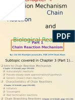 Chapter 4 Part 1 Reaction Mechanism in Chain Reactions