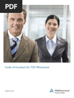 Code of Conduct For TÜV Rheinland