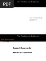 Restaurant Operations