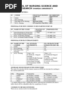 School of Nursing Science and Research: Sharda University