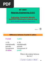 MT 30001 Materials Engineering (3-0-0) : Instructor: Sumantra Mandal