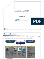 Introduction To VR HCR by GS Caltex Corporation PDF