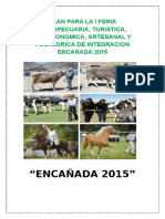 Plan de Feria Agropecuaria Encañ. 2015