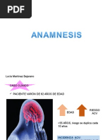 Anamnesis ACV