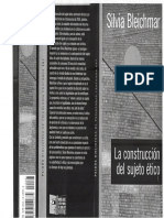 Bleichmar-Silvia - La Construccion Del Sujeto Ético PDF