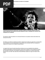 Resultados de La Autopsia de Michael Jackson PDF