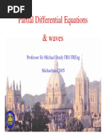 Partial Differential Equations - Waves