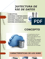 Arquitectura de Bases de Datos