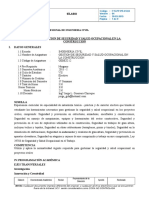 Silabo Seguridad y Salud Ocupacional en La Cosnstruccion