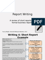 Report Writing