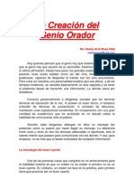 La Creación Del Genio Orador, Cómo Hablar en Público