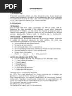 INFORME TÉCNICO Tetrapack